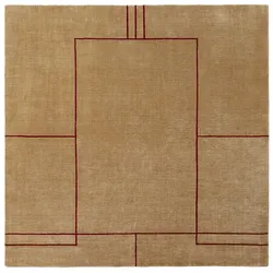 &Tradition - Cruise Teppich AP11, 240 x 240 cm, Bombay golden brown