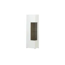 Uno Vitrine Frenso 65 x 40 x 201 cm Weiß