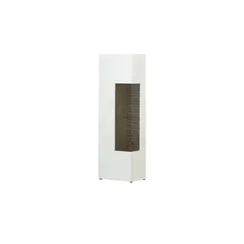 Uno Vitrine Frenso 65 x 40 x 201 cm Weiß
