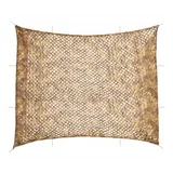 vidaXL Tarnnetz mit Aufbewahrungstasche 729x602 cm Sandfarbe
