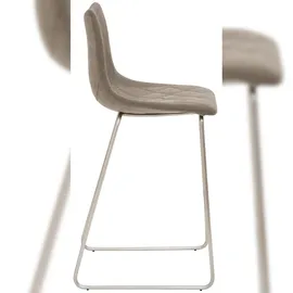 Mayer Sitzmöbel Mayer Barhocker mySOLO 1175 K4 545 schlamm Kunstleder, 1 St.