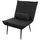 ML-Design Relaxsessel Kunstleder 97 x 100 x 79 cm Schwarz ergonomisch