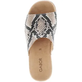 Gabor Pantolette GABOR, Damen, Gr. 41, beige, Schuhe Pantolette