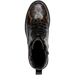 Stiefelette JANA, Damen, Gr. 40, schwarz (schwarz, gemustert), Textil, feminin, Schuhe