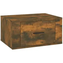 vidaXL Nachtschrank Räuchereiche 50 x 36 x 25 cm Braun
