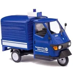 BUSCH 60053 SPUR 0 1:43 Piaggio Ape 50 »THW«