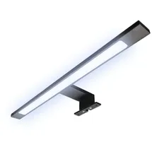 Kalb Material Für Möbel kalb LED Badleuchte 450 mm neutralweiß Schwarz