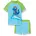 Bade-Set Blau/Grün 98/104