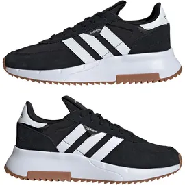 Adidas Retropy F2 Core Black / Cloud White / Amber Gum 46