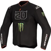 Alpinestars FQ20 T-SPS Air V2 Monster Motorrad Textiljacke Schwarz/Weiß XL