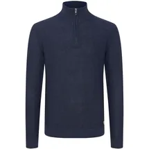 11 Project PRTillmann Herren, Troyer mit Stehkragen Pullover 21301005-ME-1940101 blau - 2XL