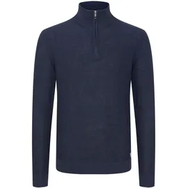 11 Project PRTillmann Herren, Troyer mit Stehkragen Pullover 21301005-ME-1940101 blau - 2XL