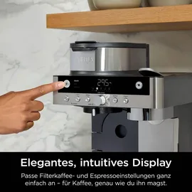 Ninja Prestige 2-in-1 Filterkaffee- und Kapselmaschine schwarz