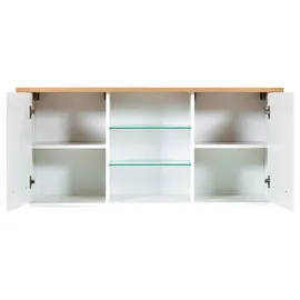 Interlink Hängeschrank SICILIA 130 x 33 x 57 cm Weiß