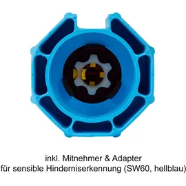 Becker R20-17-C01 PLUS Elektronischer Funk Rollladenmotor inkl. Adapterset SW60 Universalwandlager