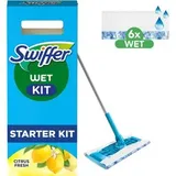 Swiffer Bodenwischer Wet Kit Blau