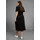 laura scott curve Midikleid Schwarz 56