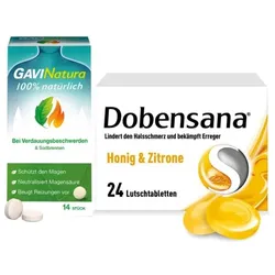 DOBENSANA Honig&Zitrone 24St. + GAVINATURA Verdauung 12St. 36 St