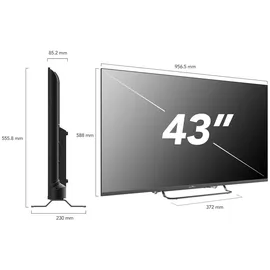 Smart-Tech Smart Tech® 43UG02V Google TV ́ ́ 4k LED Fernseher 43Zoll