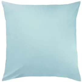 Traumschlaf Kissenbezug Basic Single Jersey 80 x 80 cm Blau