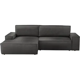 OTTO home Eckcouch Cord 2-Sitzer Grau