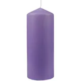 HS Candle Stumpenkerzen Ø8cm Violett