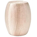 STOLMET Möbelbein aus Buchenholz Möbelfüße aus Holz Möbelfuß Unlackiert Sofa Couch Stuhl Ottomane Schrank 100 mm Höhe Rohholz TOE20