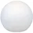 Newgarden Kugelleuchte Kunststoff 40 cm E27 IP65 600 lm weiß