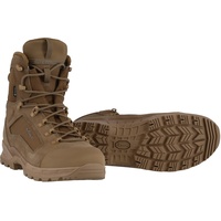 Lowa Military-Stiefel Arbeitsschuhe Breacher S GTX Mid (Veloursleder, wasserdicht) coyote braun Herren