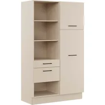 Impuls Küchen Warschau Mehrzweckschrank-Set 120 x 206,2 x 60 cm grau