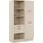 Impuls Küchen Warschau Mehrzweckschrank-Set 120 x 206,2 x 60 cm grau