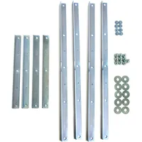 Ergotron 97-759 Vesa-Halterungsadapter-Satz, silber