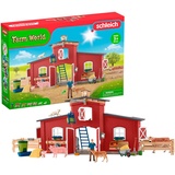 Schleich Farm World Große Farm mit Tieren und Zubehör