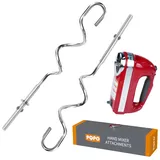 Handmixer Knethaken aus Edelstahl Kompatibel mit Kitchen Aid Handmixer