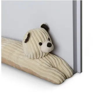 BestLivings Zugluftstopper Tier 90 cm x 10 cm Creme Bär