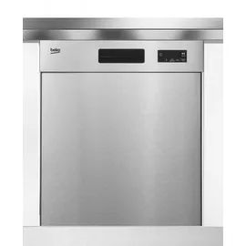 Beko BDUN15O30X Einbau-Geschirrspüler (unterbaufähig, 598 mm breit, Edelstahl)
