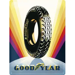 Blechschild Goodyear