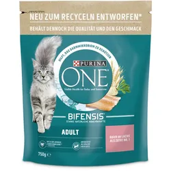 Purina One Bifensis Adult reich an Lachs 750G