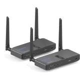 PureLink PureLink® Wireless-HDMI Set, Kabellose HDMI Übertragung, Full HD, 1080p, unkomprimierte Übertragung auf bis zu 150 Metern Distanz, Set aus Sender und Empfänger Set, schwarz