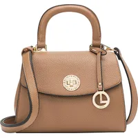 L.Credi Niella Handtasche 22 cm toffee