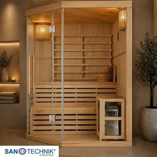 SANOTECHNIK Sauna TALLINN 3-teilig
