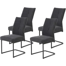 Hela Esszimmerstuhl Dagmar Cord grau 4er Set