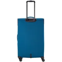 Travelite Chios 4w Trolley L 78 cm mit Dehnfalte Petrol