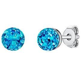 Rafaela Donata Ohrstecker Rafaela Donata blau Silber 925 onesize