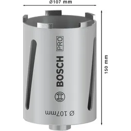 Bosch Diamant-Bohrkrone G 1/2" 107 mm 1 St.