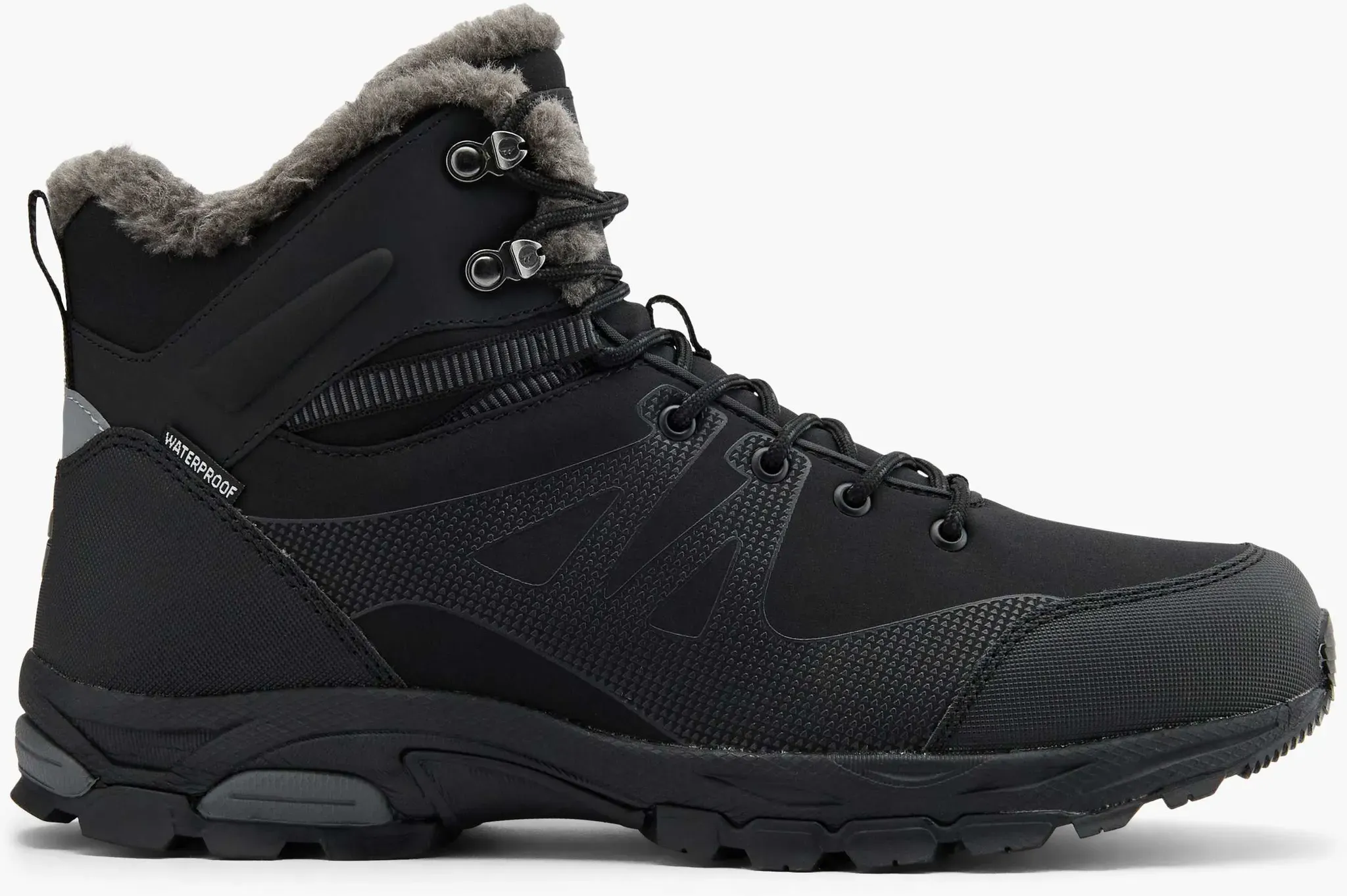 Hi-Tec Jackdaw Insulated Wp 1 Trekking-Schuh Schwarz, Herren, Größe: 43 - Hi-Tec Jackdaw Insulated Wp 1 Trekking-Schuh Schwarz, Herren, Größe: 43 - man - Schwarz