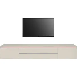 Home Affaire Magic Lowboard 240 cm Braun Holz, Metall, Holzwerkstoff
