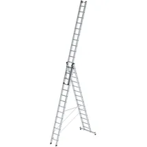 Günzburger Aluminium-Mehrzweckleiter 3 x 14 Sprossen (33414)