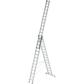 Günzburger Aluminium-Mehrzweckleiter 3 x 14 Sprossen (33414)