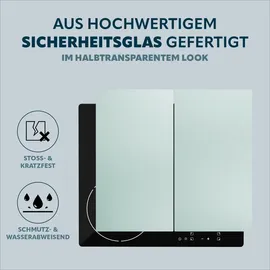 bremermann Herdabdeckplatte 2er Set weiß